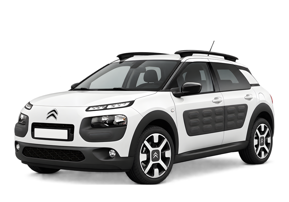 Citroen C4 Cactus, showroom illustration
