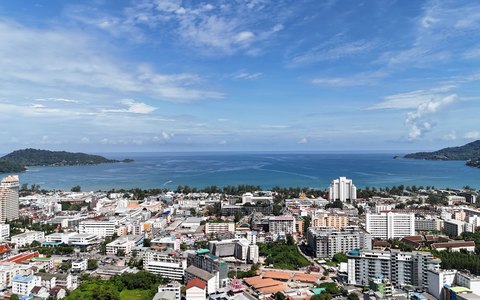 Patong area on the west coast of Phuket